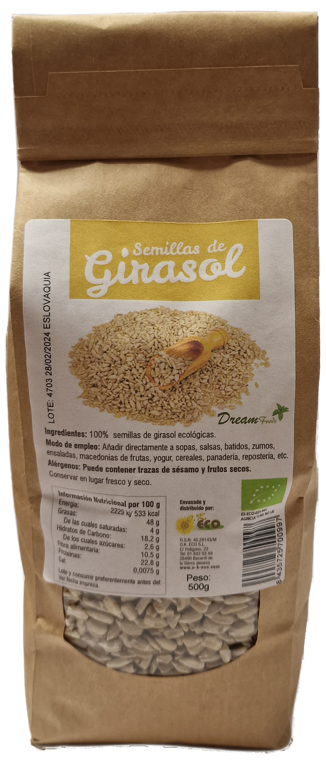 Semillas de girasol