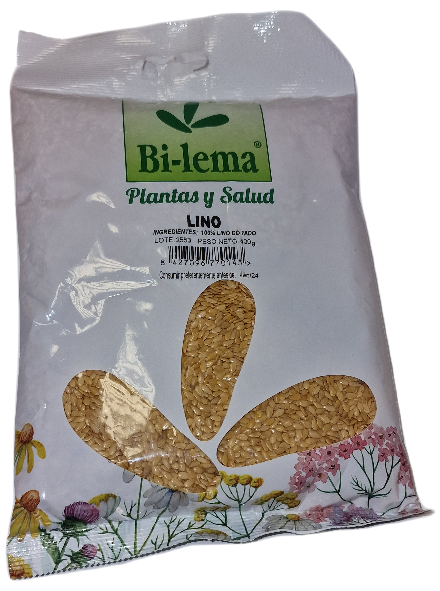 Semillas de lino dorado