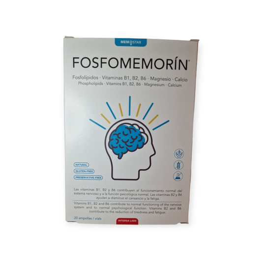 FOSFOMEMORÍN · Cocktail para la memoria (sin conservantes)