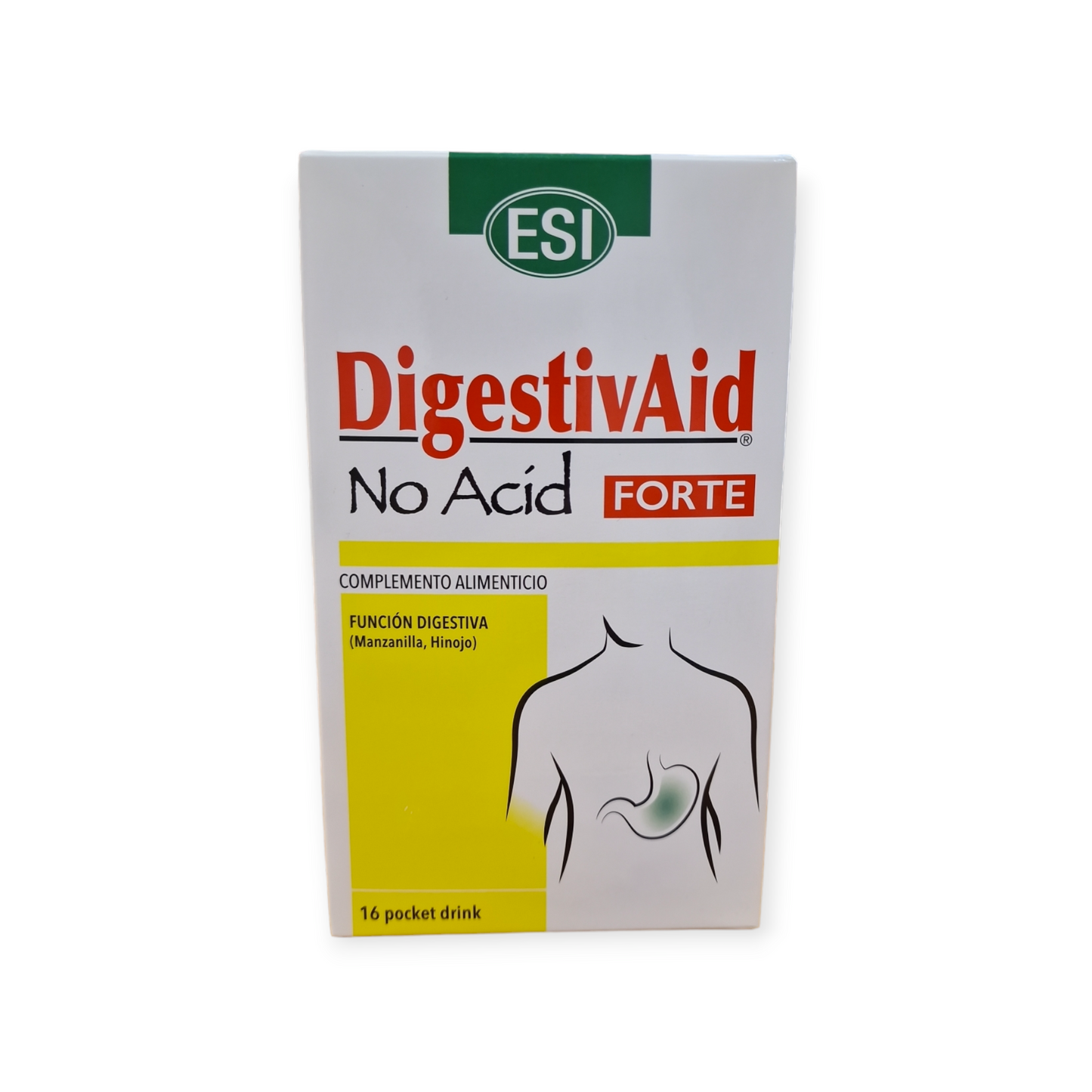 DIGESTIVAID NO ACID FORTE POCKET DRINK (16 SOBRES)