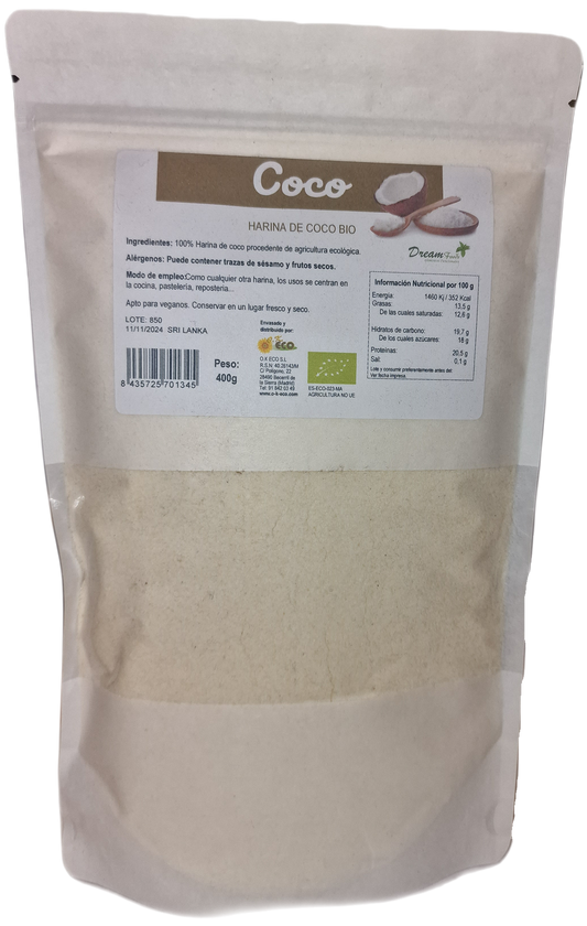 Harina de coco