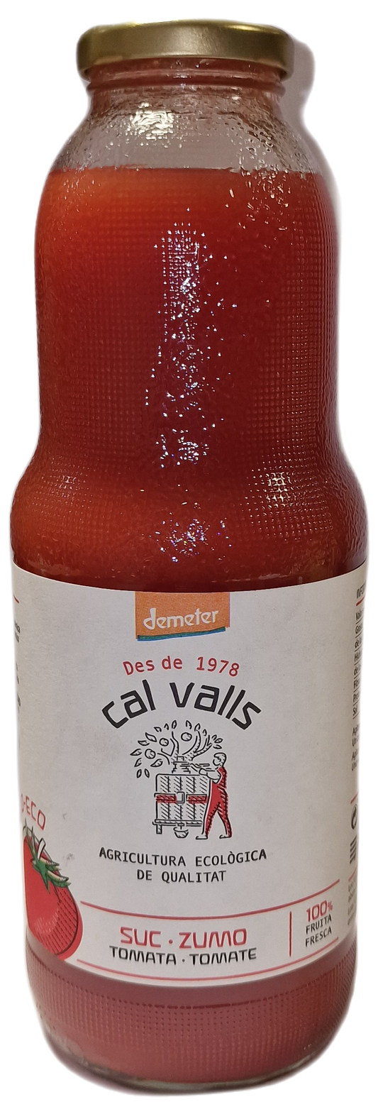 Zumo de tomate (envase de cristal) 1litro