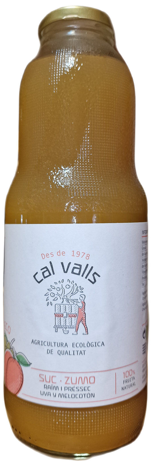 Zumo de piña ecológico (envase de cristal) 1 l