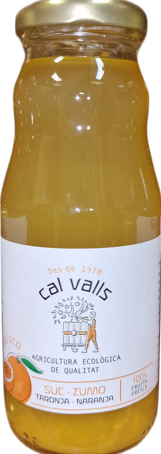 Zumo de naranja ecológico (envase de cristal) 200 ml