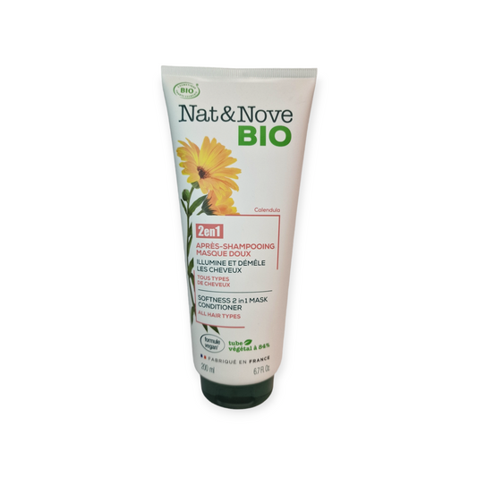 NAT&NOVE BIO ACONDICIONADOR 2 EN 1 TODO TIPO CABELLO 200 ML