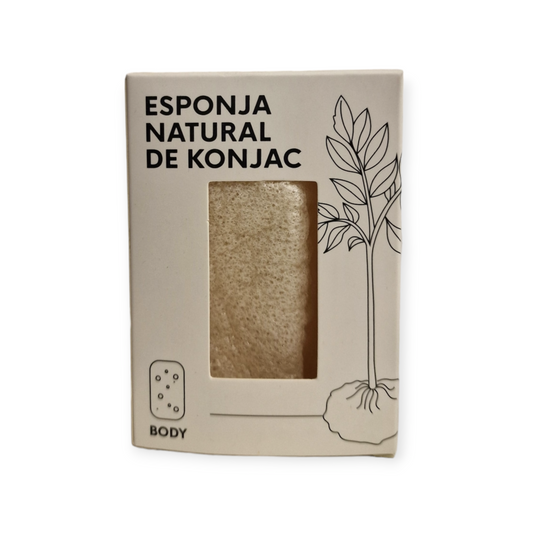 Esponja natural de konjac