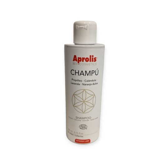 Aprolis CHAMPÚ · Con propóleo, avena y caléndula ECOCERT