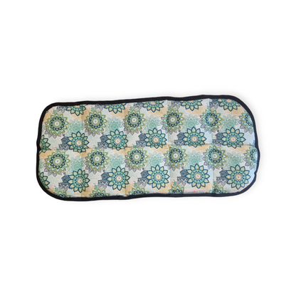 Saco térmico de semillas (calor / frío) - Modelo "Mi Saquito" - "Mandalas verde"