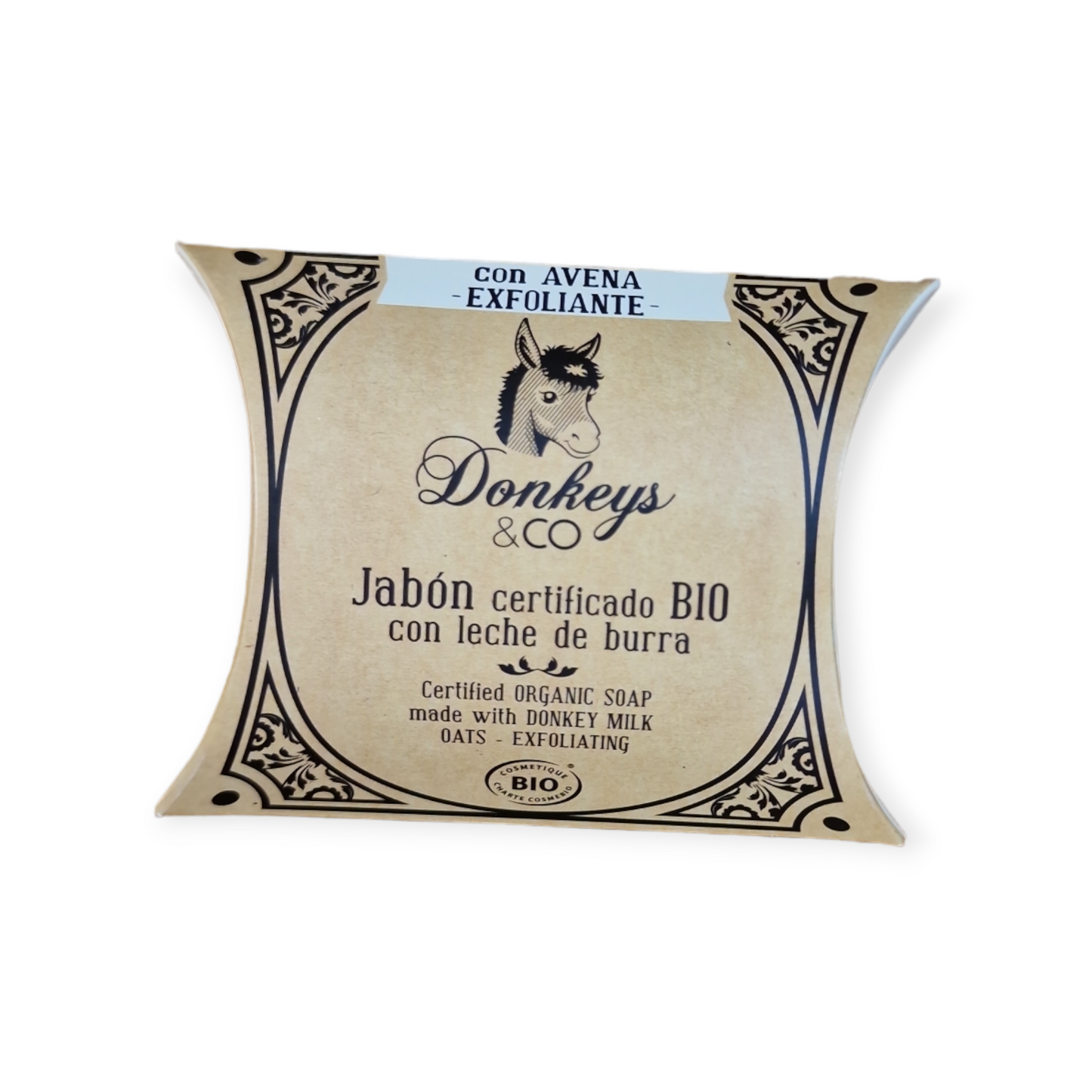 JABÓN LECHE BURRA AVENA EXFOLIANTE 100GR