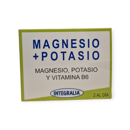MAGNESIO + POTASIO 60 CAPSULAS