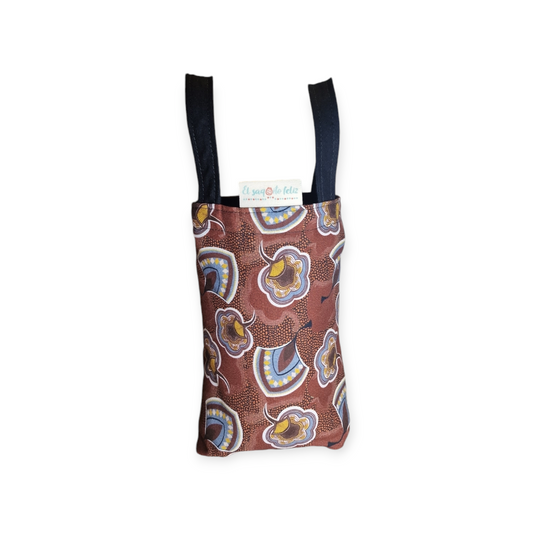 Saco térmico de semillas (calor / frío) - Modelo "Mi Saquito" - "Hojaras"