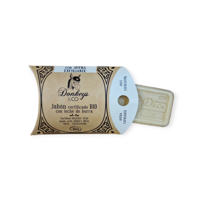 JABÓN LECHE BURRA AVENA EXFOLIANTE 100GR