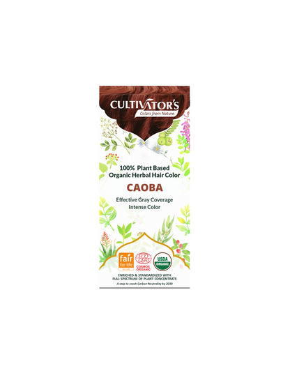 Tinte orgánico Caoba 100 gr. CULTIVATORS