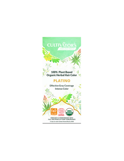 Tinte orgánico Platino 100 gr. CULTIVATORS