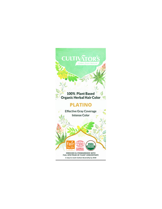 Tinte orgánico Platino 100 gr. CULTIVATORS