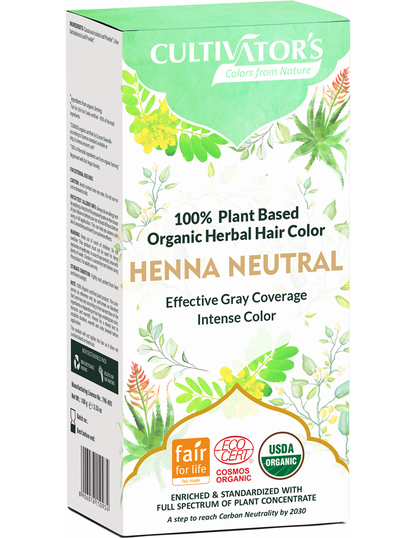 Tinte orgánico Platino 100 gr. CULTIVATORS
