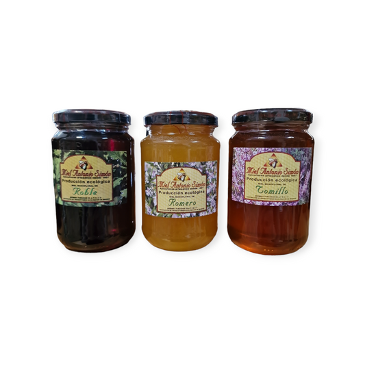 Miel ecológica de espliego - 500 g.